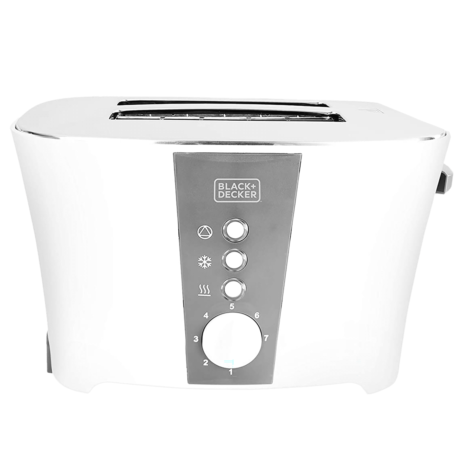 Buy BLACK DECKER ET122 800W 2 Slice Pop Up Toaster with Removable